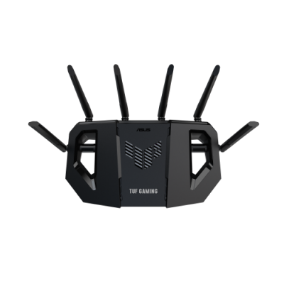 ASUS TUF Gaming BE6500 TUF BE6500 router inalambrico 25 Gigabit Ethernet Doble banda 24 GHz 5 GHz Negro