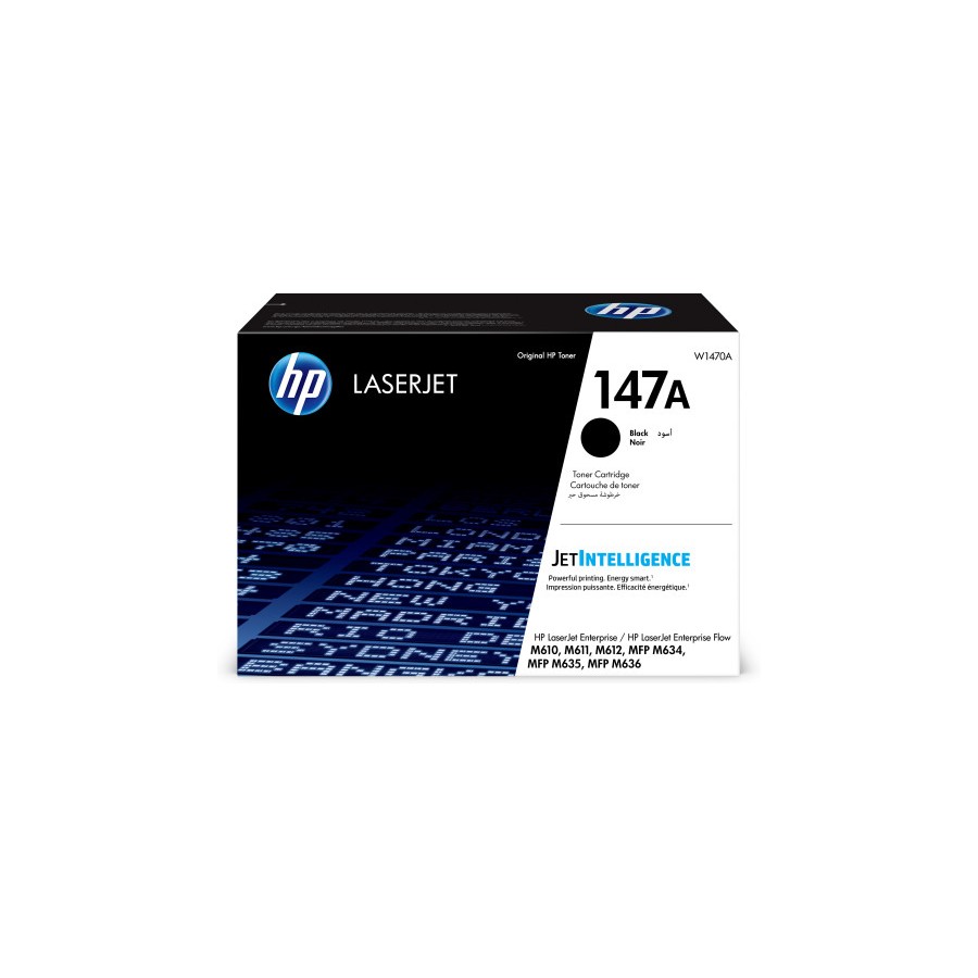 23021-HP LaserJet Cartucho de toner Original 147A negro 23021-HP LaserJet Cartucho de toner Original 147A negro