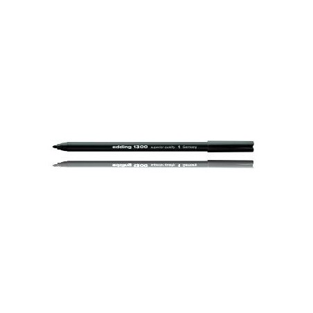 23111-ROTULADOR PUNTA REDONDA 2MM 1300 NEGRO EDDING 1300-01