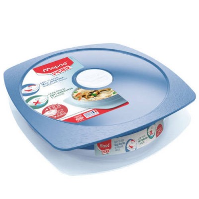 TUPPER PLATO CONCEPT PICNIK EN COLOR AZUL 900 ML MAPED 870203