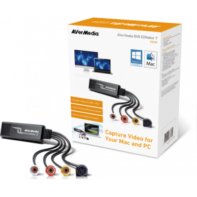 AVERMEDIA CAPTURADORA AVERDVD EZMAKER 7 USB 20 61C039XX00BH