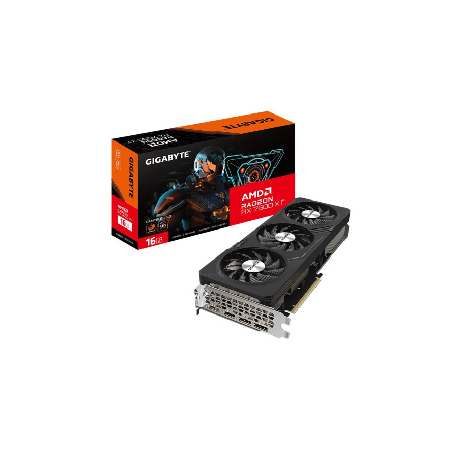 23275-VGA GIGABYTE GV-R76XTGAMING OC-16GD,AMD,RX7600XT,16GB,GDDR6,128BIT,2HDMI+2DP,WINDFORCE,3 VENTILADORES,RGB FUSION 23275-VGA GIGABYTE GV-R76XTGAMING OC-16GD,AMD,RX7600XT,16GB,GDDR6,128BIT,2HDMI+2DP,WINDFORCE,3 VENTILADORES,RGB FUSION