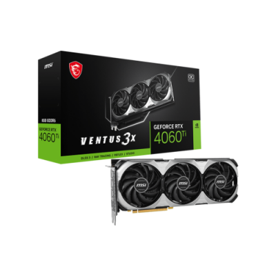 MSI GeForce RTX 4060 Ti VENTUS 3X 8G OC NVIDIA 8 GB GDDR6