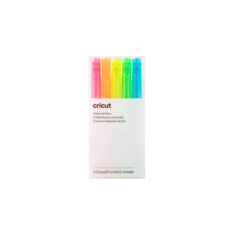 23595-Cricut 2009961 boligrafo de gel Boligrafo de gel con tapa Azul, Verde, Naranja, Rosa, Amarillo 5 pieza(s) 23595-Cricut 2009961 boligrafo de gel Boligrafo de gel con tapa Azul, Verde, Naranja, Rosa, Amarillo 5 pieza(s)