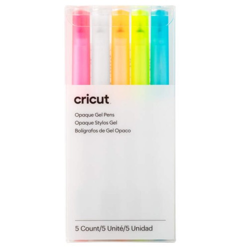 23596-Cricut 2009849 marcador 5 pieza(s) Azul, Naranja, Rosa, Blanco, Amarillo