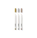 23602-Cricut 2010010 marcador 3 pieza(s) Cobre, Oro, Plata