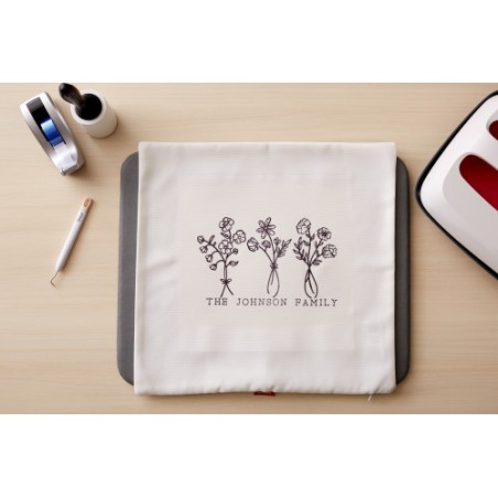 23648-Cricut 2007485 funda de almohada Blanco Poliester