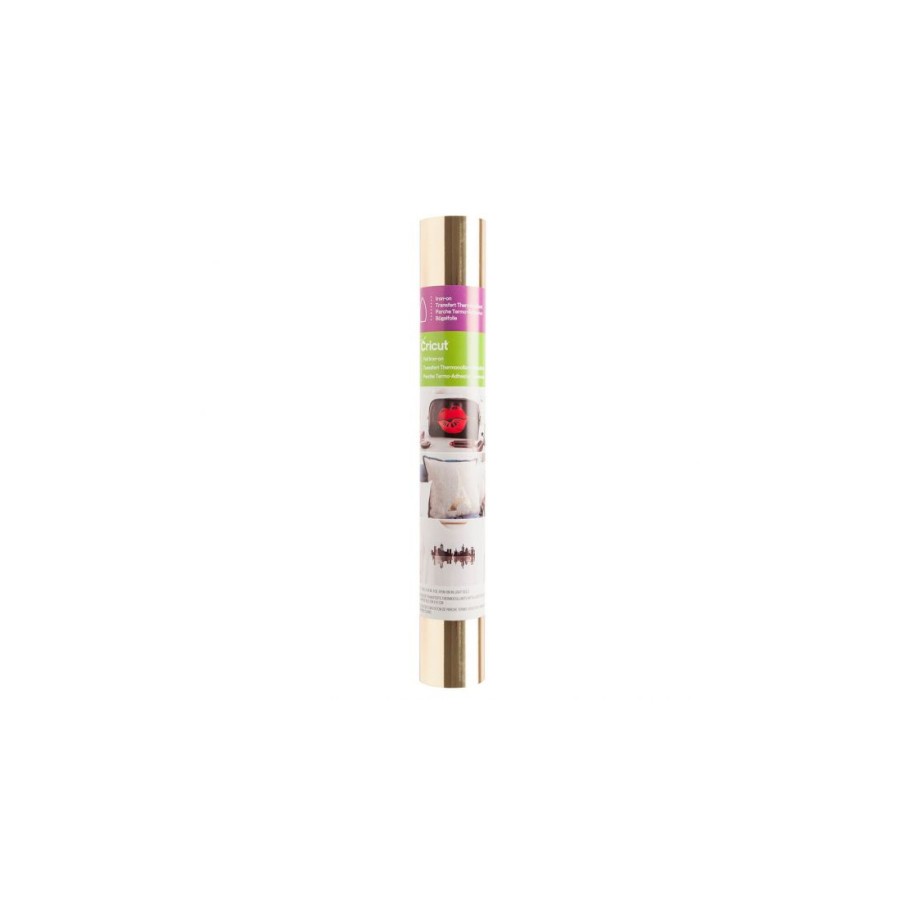 23732-Cricut Foil Iron -on Rollo de vinilo de termotransferencia