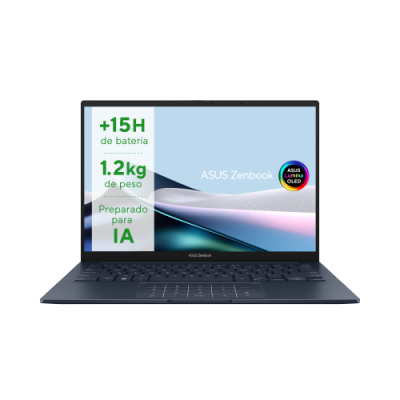 ASUS Zenbook 14 OLED OLED UX3405MA PP606W Ordenador Portatil 14 WQXGA 120Hz Intel Core Ultra 7 155H 16GB RAM 512GB SSD Arc Grap