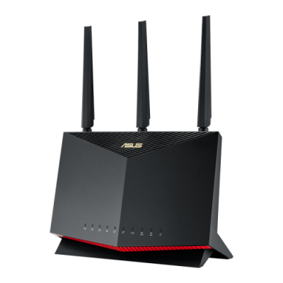 ASUS RT AX86U Pro router inalambrico Gigabit Ethernet Doble banda 24 GHz 5 GHz Negro