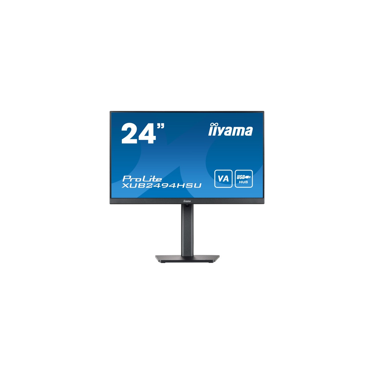 iiyama ProLite XUB2494HSU B2 pantalla para PC 605 cm 238 1920 x 1080 Pixeles Full HD LED Negro