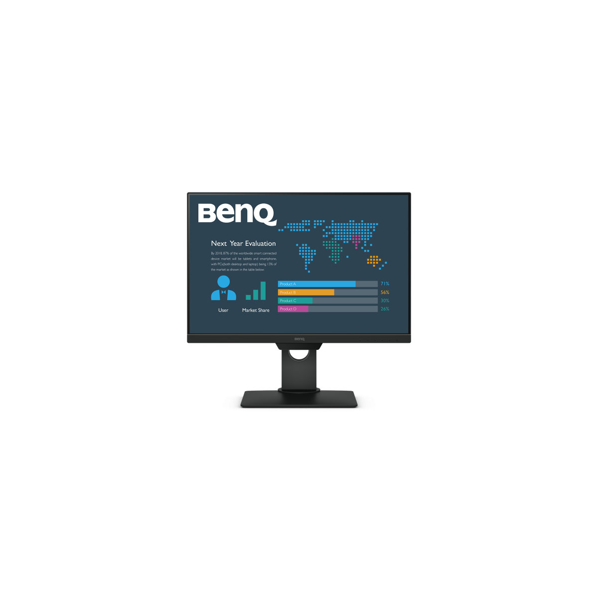 Benq BL2581T 635 cm 25 1920 x 1080 Pixeles Full HD LED Negro
