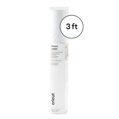 24129-Cricut Smart Label etiqueta autoadhesiva Permanente Blanco 1 pieza(s)