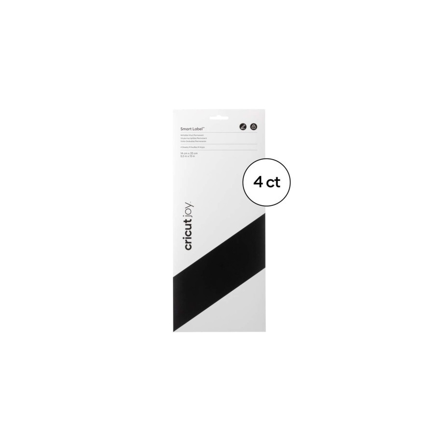 24138-Cricut Smart Label etiqueta autoadhesiva Permanente Negro 4 pieza(s) 24138-Cricut Smart Label etiqueta autoadhesiva Permanente Negro 4 pieza(s)