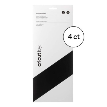 24138-Cricut Smart Label etiqueta autoadhesiva Permanente Negro 4 pieza(s)