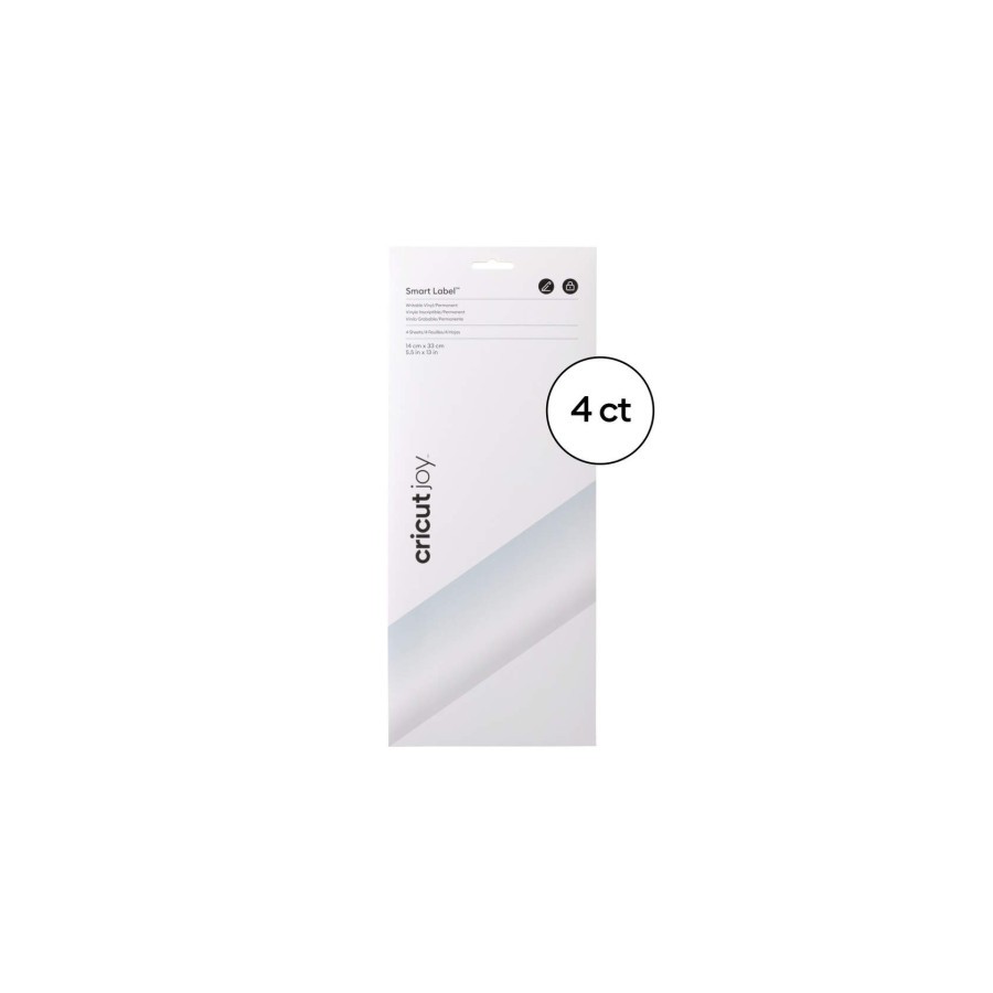 24141-Cricut Smart Label etiqueta autoadhesiva Permanente Transparente 4 pieza(s) 24141-Cricut Smart Label etiqueta autoadhesiva Permanente Transparente 4 pieza(s)