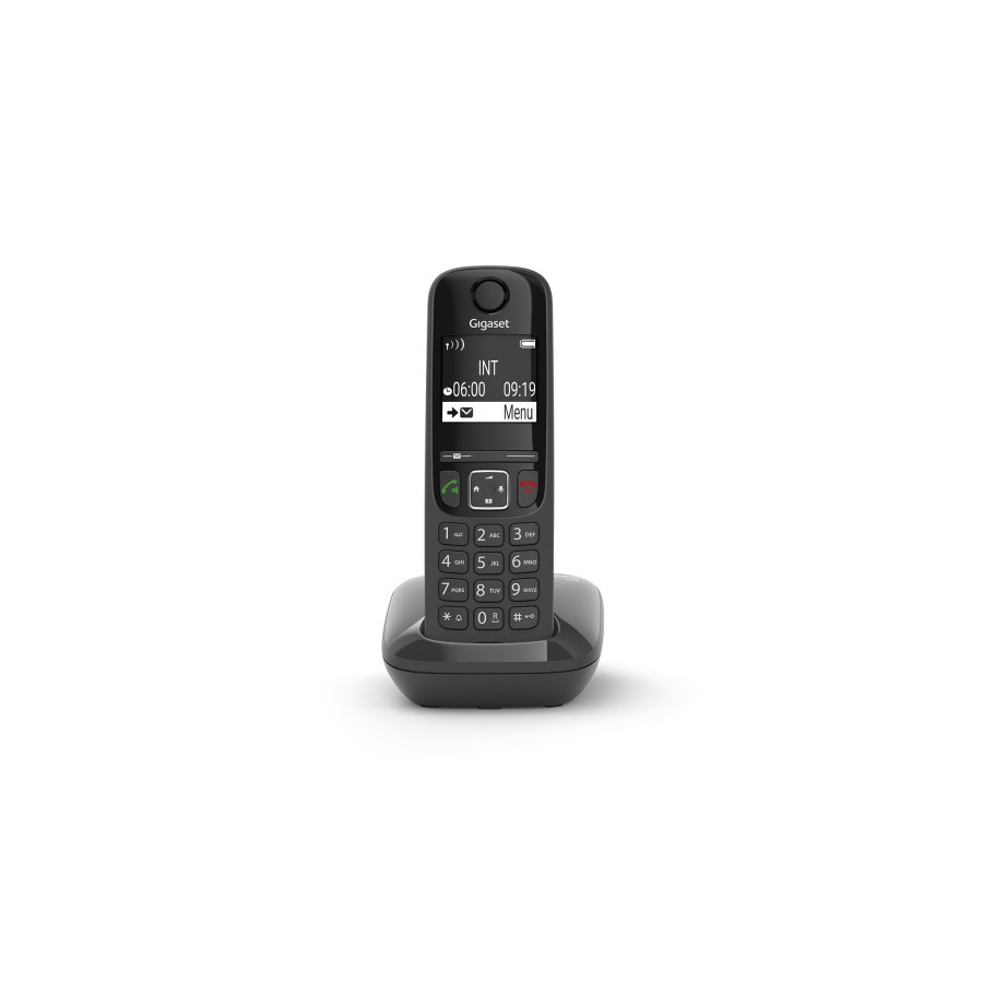 24413-Gigaset AS690 Telefono DECT/analogico Identificador de llamadas Negro 24413-Gigaset AS690 Telefono DECT/analogico Identificador de llamadas Negro
