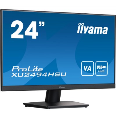 iiyama ProLite XU2494HSU B2 pantalla para PC 605 cm 238 1920 x 1080 Pixeles Full HD LED Negro