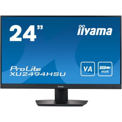 iiyama ProLite XU2494HSU B2 pantalla para PC 605 cm 238 1920 x 1080 Pixeles Full HD LED Negro