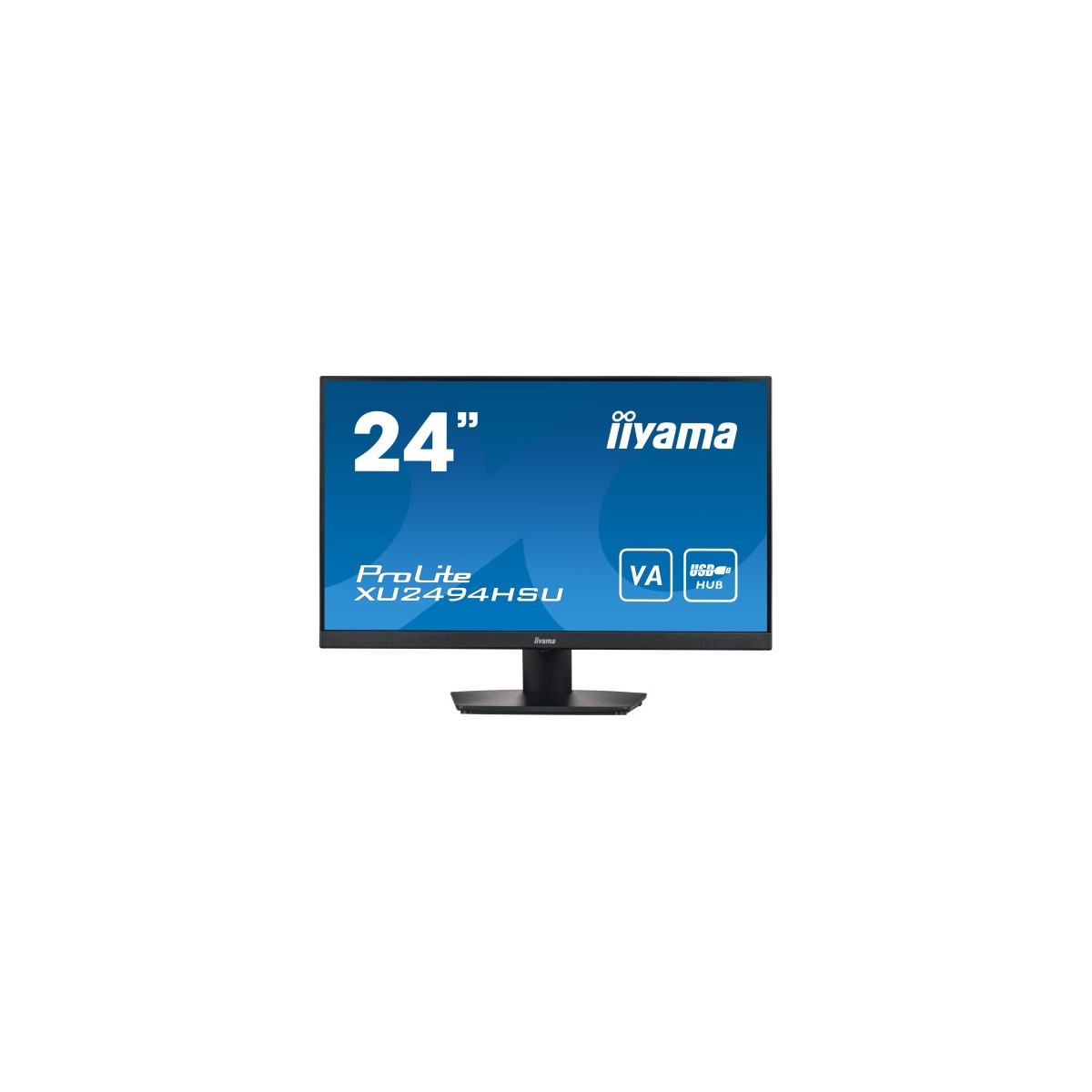 iiyama ProLite XU2494HSU B2 pantalla para PC 605 cm 238 1920 x 1080 Pixeles Full HD LED Negro