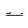 2458-ROTULADOR DOBLE PUNTA PINCEL COOL GRAY 12 COLOR GRIS TOMBOW ABT-N35