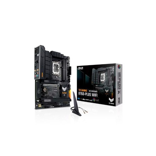24598-PLACA ASUS TUF GAMING B760-PLUS WIFI,INTEL,1700,B760,4DDR5,128GB,HDMI+DP,4SATA+3M.2,4USB 3.2+1USB-C,2.5GB+WIFI6E+B