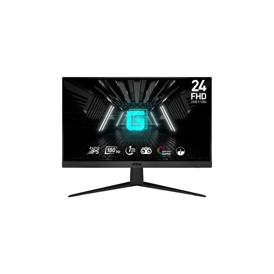 24649-MSI G2412F pantalla para PC 60,5 cm (23.8") 1920 x 1080 Pixeles Full HD Negro 24649-MSI G2412F pantalla para PC 60,5 cm (23.8") 1920 x 1080 Pixeles Full HD Negro
