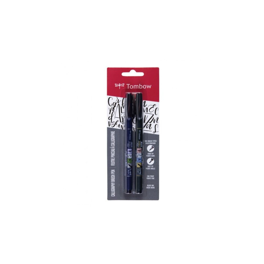 2471-BLISTER 2 ROTULADORES BASE AGUA PUNTA DURA + BLANDA (WS-BS + WS-BH) TOMBOW WS-BHS-2P 2471-BLISTER 2 ROTULADORES BASE AGUA PUNTA DURA + BLANDA (WS-BS + WS-BH) TOMBOW WS-BHS-2P