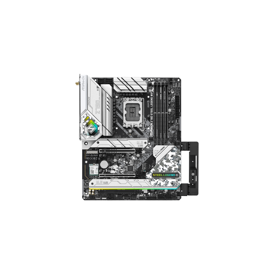 24710-Asrock Z790 Steel Legend WiFi Intel Z790 LGA 1700 ATX 24710-Asrock Z790 Steel Legend WiFi Intel Z790 LGA 1700 ATX