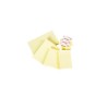 2477-TACO NOTAS ADHESIVAS AMARILLAS 76X127 MM. 100 HOJAS BISMARK 921009
