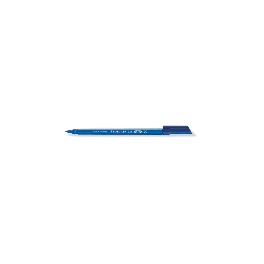 25104-ROTULADOR NORIS PUNTA DE FIBRA 326 COLOR AZUL STAEDTLER 326-3