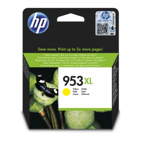 25199-HP 953XL CARTUCHO DE TINTA HP953XL AMARILLO (F6U18AE)