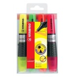 25250-ESTUCHE 4 MARCADORES FLUORESCENTES LUMINATOR TRAZO 2/5MM. STABILO 71/4