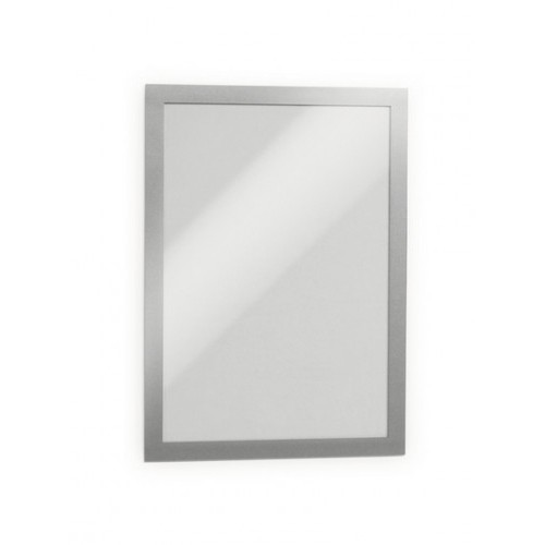 25282-BLISTER 2 MARCO AUTOADHESIVO MAGNETICO DURAFRAME A4 PLATA DURABLE 4872-23