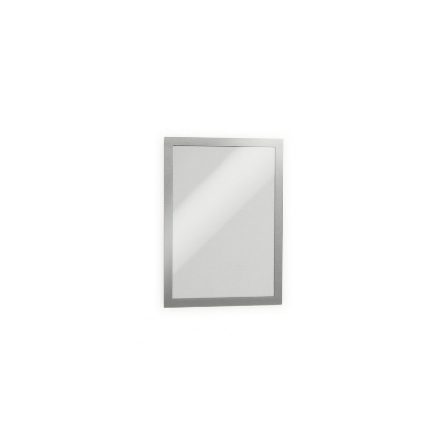 25282-BLISTER 2 MARCO AUTOADHESIVO MAGNETICO DURAFRAME A4 PLATA DURABLE 4872-23