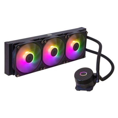 Cooler Master MasterLiquid 360L Core ARGB Carcasa del ordenador Procesador Kit de refrigeracion liquida 12 cm Negro