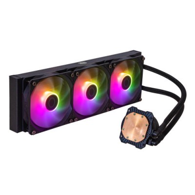 Cooler Master MasterLiquid 360L Core ARGB Carcasa del ordenador Procesador Kit de refrigeracion liquida 12 cm Negro