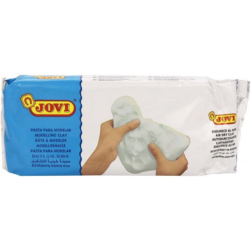 25306-PASTILLA PASTA MODELAR AIR DRY ENDURECIBLE AL AIRE 1000 G BLANCA JOVI 86
