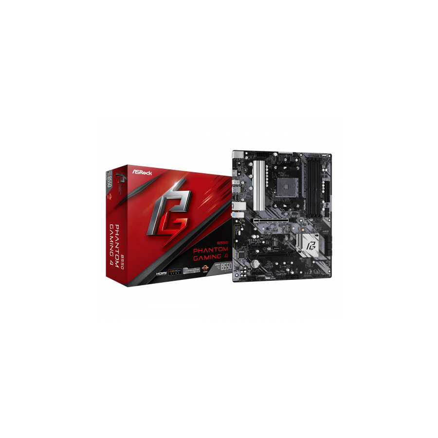 25310-Asrock B550 Phantom Gaming 4 AMD B550 Zocalo AM4 ATX 25310-Asrock B550 Phantom Gaming 4 AMD B550 Zocalo AM4 ATX