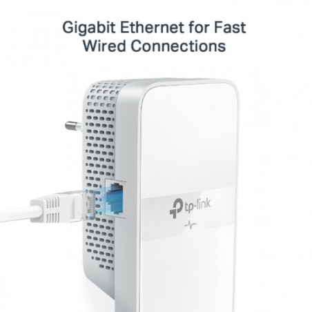 25378-TP-LINK TL-WPA7617 KIT adaptador de red PowerLine 1200 Mbit/s Ethernet Wifi Blanco