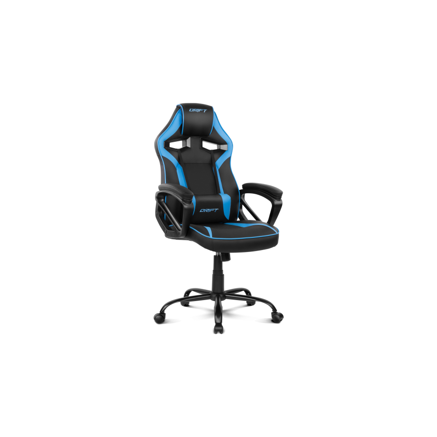 25388-DRIFT DR50 Silla para videojuegos de PC Asiento acolchado tapizado Negro, Azul