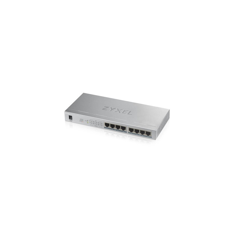 25398-Zyxel GS1008HP No administrado Gigabit Ethernet (10/100/1000) Energia sobre Ethernet (PoE) Gris 25398-Zyxel GS1008HP No administrado Gigabit Ethernet (10/100/1000) Energia sobre Ethernet (PoE) Gris