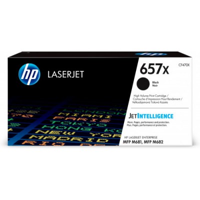 HP TONER 657X NEGRO ALTA CAPACIDAD LASERJET M681 CF470X