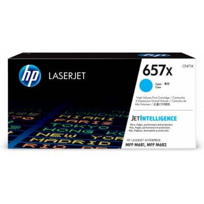 HP 657X TONER CIAN ALTA CAPACIDAD HP657X CF471X