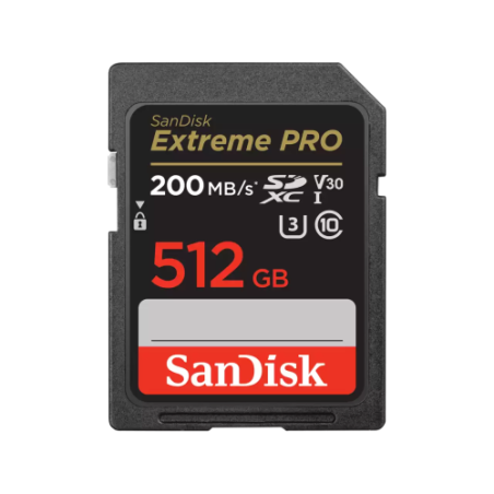 25576-SanDisk Extreme PRO 512 GB SDXC Clase 10