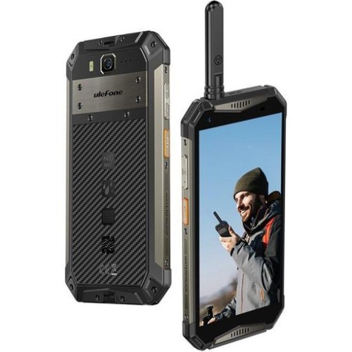 25603-ULEFONE SMARTPHONE ARMOR 20WT BLACK 4G/ 6.58" HD/ HELIO G99/256GB ROM/12GB RAM/16MP/10850MAH/IP68