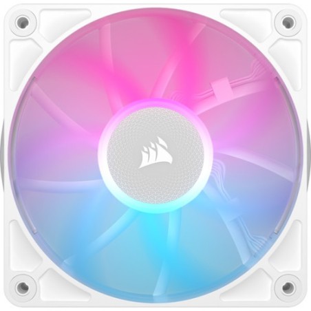 25687-VENTILADOR CAJA CORSAIR RX RGB SERIES iCUE LINK RX120 RGB BLANCO TRIPLE PACK CO-9051022-WW