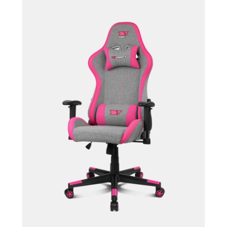 25766-DRIFT DR90 PRO Silla para videojuegos de PC Asiento acolchado Gris, Rosa