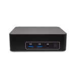 25877-AOPEN MINI PC DEN5128 (90.ON600.AEB0) I5-1240P VPRO, 128G SSD, 8G DDR4, (SO + OPCIONAL), 2 SALIDAS, 2 ANOS DE GARA