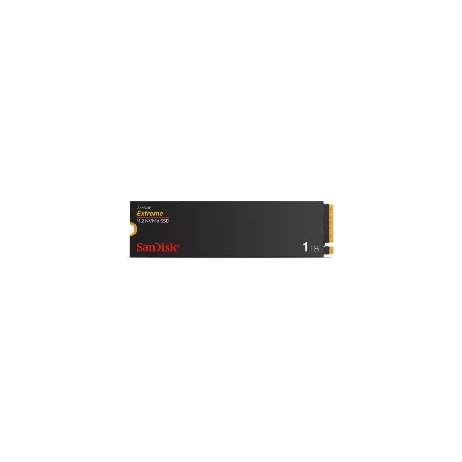 25927-SanDisk Extreme 1TB, M.2 2280 PCIe Gen 4 NVMe, con velodidad de lectura de hasta 5150 MB/s 25927-SanDisk Extreme 1TB, M.2 2280 PCIe Gen 4 NVMe, con velodidad de lectura de hasta 5150 MB/s